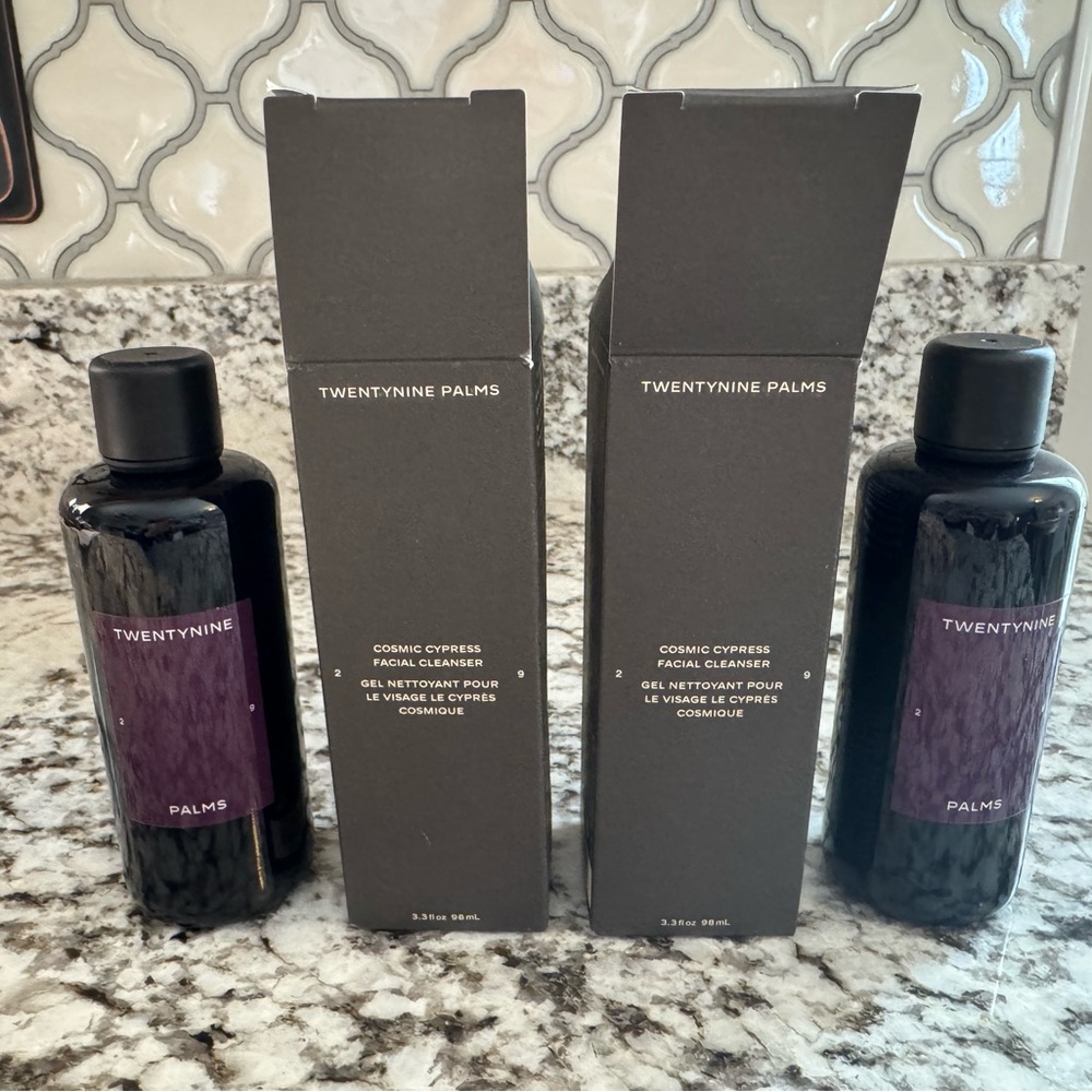 Twenty Nine Palms Cosmic Cypress Facial Cleanser Set of 2